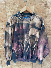Vintage PLUMA by Russell Athletic L Crewneck Bleach Dye Sweatshirt